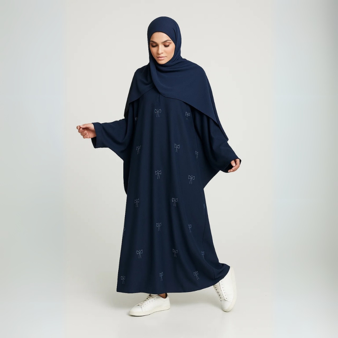 Black Abaya – Modern Elegance | DUR E ADAN