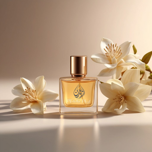 DUR E ADAN Metallic Mist – Sparkling Unisex Oud Elegance